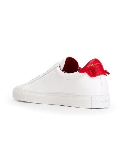 givenchy jaw low top|Givenchy men's white sneakers.